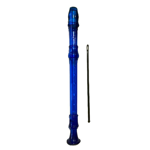 SUZUKI Srg81-a Flauta dulce soprano color azul - $ 4.800