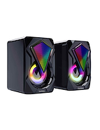 TARGA Diamond X Parlantes Gamer Para Pc Alimentacion Usb 8W