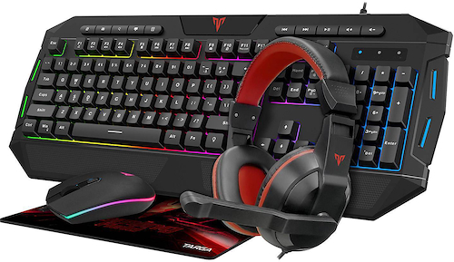 TARGA Tg-km210kit Kit Gamer teclado mouse mousepad auriculares - $ 49.300