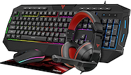 TARGA Tg-km210kit Kit Gamer teclado mouse mousepad auriculares