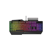 TARGA Tg-k120rgb Teclado Gamer retroiluminado soporte para smartphone Usb