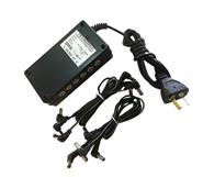 TECNOTEC 2 a Fuente 9v negativo pedales multiple 6 salidas sw