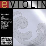 THOMASTIK E01 Cuerda E acero plata para violin