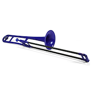 TROMBA 1-blue Trombón tenor bb abs funda soporte sordina kit limp Outlet