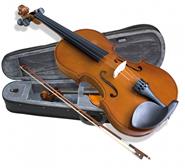 VALENCIA V160 3/4 Violin de estudio 3/4 abeto clavij y diap arce arco estuche