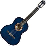 VALENCIA Vc104bus Guitarra Clasica Estudio Tamaño 4/4 Azul Esfumado
