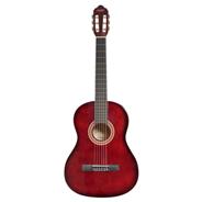 VALENCIA Vc104rds Guitarra Clasica Estudio Tamaño 4/4 Rojo Esfumado