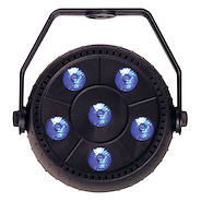 VENETIAN Lpr-1206 Mini par led 6x1.5 w 3en 1 rbg