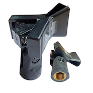 VENETIAN M-5 Pipeta para micrófono plástica con clip pinza