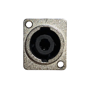 VENETIAN Ld4037 Ficha Speakon 4 Contactos Hembra Chasis Metal