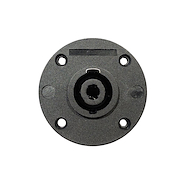 VENETIAN Ld4017 Ficha Speakon 4 Contactos Hembra Chasis Redonda