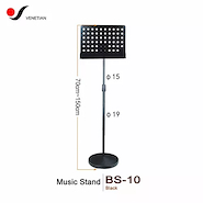 VENETIAN Bs-10 Atril de director orquesta profesional plegable base redonda