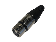 VENETIAN La1005 Ficha Canon Xlr Hembra Metálica