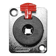 VENETIAN Lc3093 Ficha Conector Plug 6.5 Hembra Stereo A Chasis Con Traba