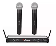 VENETIAN Ut-832M Micrófono Inalámbrico Doble Mano Uhf