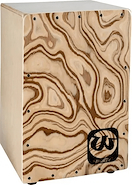 WALTER Wl12r Cajon flamenco tapa de sauce beta de zebra - $ 211.300