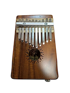 WALTER Wk10nkeq Kalimba 10 notas koa electroacústica con funda