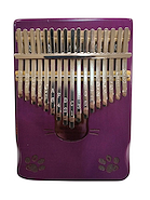 WALTER Wk171vt Kalimba 17 notas maple color purpura