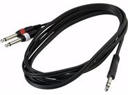 WARWICK Rcl 20924 d4 Cable 2 plug 6.5 mono a 1 plug 6.5 stereo 3 mts