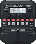 ZOOM G1 four Pedalera multiefecto para guitarra 60 efectos usb auxiliar