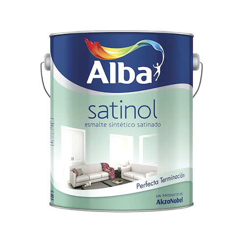 ALBA Satinol Sintetico Verde Guajira x 4