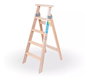 ALPINA  Escalera Madera Familiar x 5