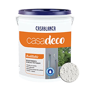 CASABLANCA Casadeco Texturado Rodillable Blanco x 25