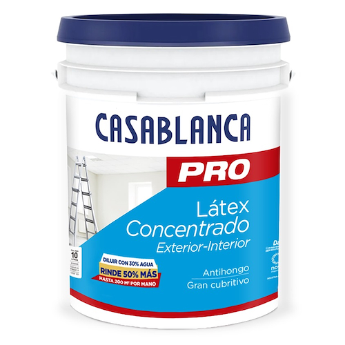CASABLANCA Pro Concentrado Latex Int-Ext x 10