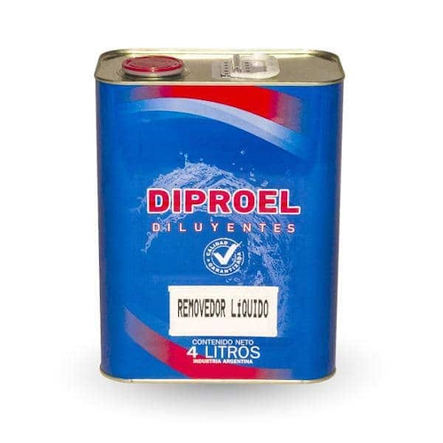 DIPROEL  Removedor Liquido x 4