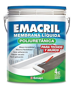 EMAPI Emacril Membrana Poliuret Rojo x 4