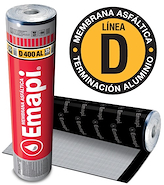 EMAPI D 400 AL 35 KG Rollo Membrana Aluminio