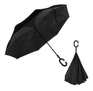 HUNTER  Paraguas Reversible Negro