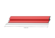 HUNTER Nivelfast Llana p Masillar Aluminio 100 cm