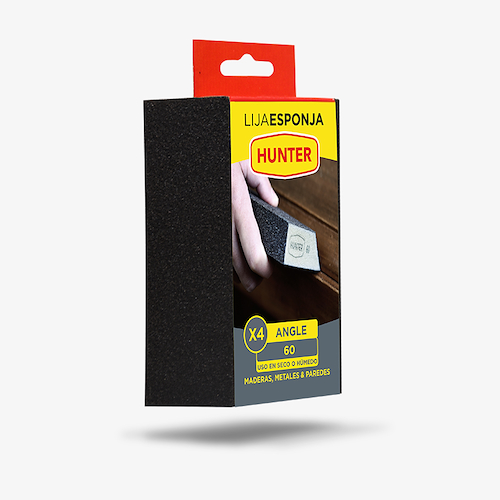 HUNTER  Lija Esponja Angulo 60