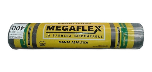 MEGAFLEX Clasica Rollo Membrana Aluminio Flexible 35 kg