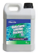 MERCLIN  Quita Sarro y Verdin Piscinas Gel x 2