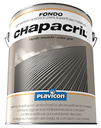 PLAVICON Chapacril Fondo Convertidor Gris x 4