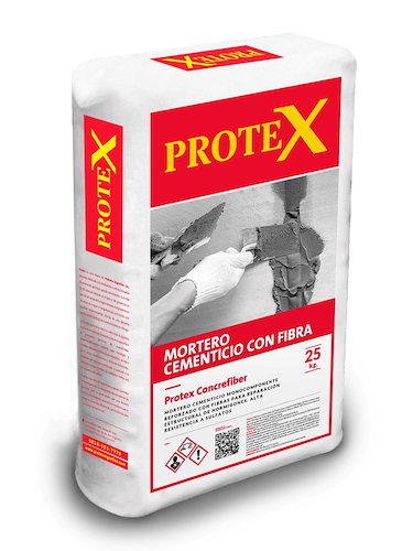 PROTEX Concrefiber Mortero Cementicio x 25