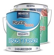REVESTA Mastic 4000 Epoxi Auto Imprimante Blanco Bte x 4