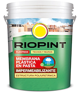 RIOPINT  Membrana Pasta Poliuret Blanco x 4
