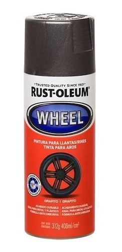 RUST OLEUM Automotor Aerosol Llantas Grafito x 312