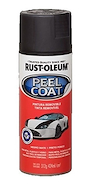 RUST OLEUM Automotor Aerosol Peel Coat Negro Mate x 312