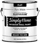RUST OLEUM Simply Home Latex Mate Blanco Puro x 3.785