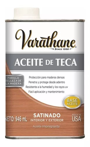 RUST OLEUM Varathane Aceite Teca x 0.946
