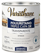 RUST OLEUM Varathane Laca 3x Semi-Bte x 0.946