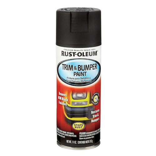 RUST OLEUM Automotor Aerosol Paragolpes Negro x 340