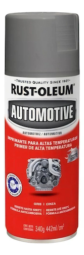RUST OLEUM Automotor Aerosol Alta Temp Gris x 340