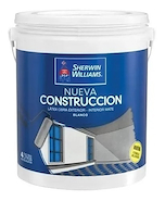 SHERWIN WILLIAMS Nueva Construccion Latex Int-Ext x 4