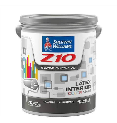 SHERWIN WILLIAMS Z10 Latex Int. Uva x 4