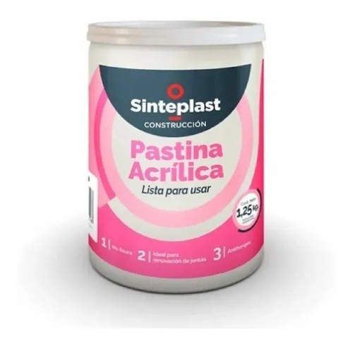 SINTEPLAST  Pastina Acrilica Beige x 1.25